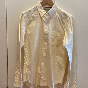 Used Uniqlo Long Sleeve L/S Button Down Size Small Slim Fit